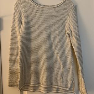 Grey j-crew sweater top thing